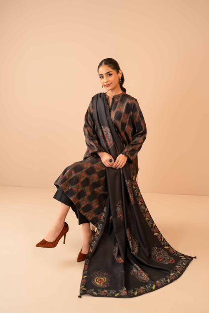 Nishat Linen - 3 Piece - Digital Printed Jacquard Suit - 42303463