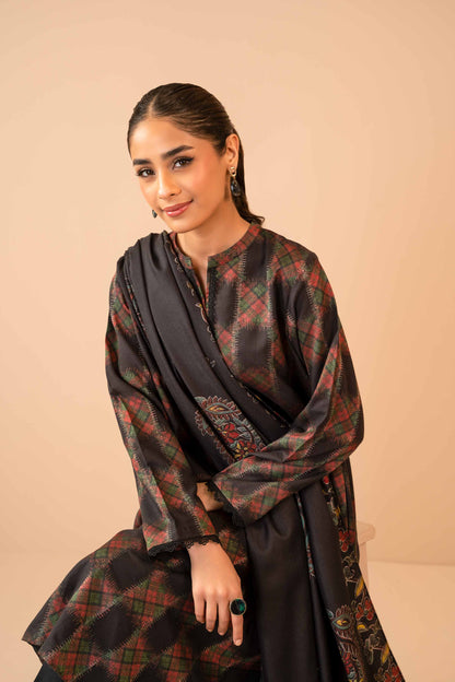 Nishat Linen - 3 Piece - Digital Printed Jacquard Suit - 42303463