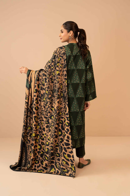 Nishat Linen - 3 Piece - Digital Printed Jacquard Suit - 42303468