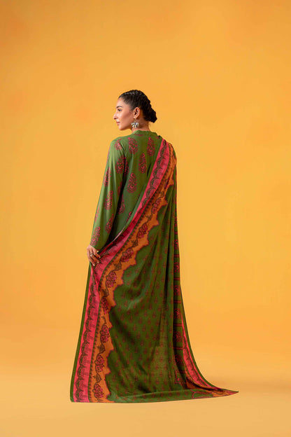 Nishat Linen - 3 Piece - Printed Loose Fabric - 42304009