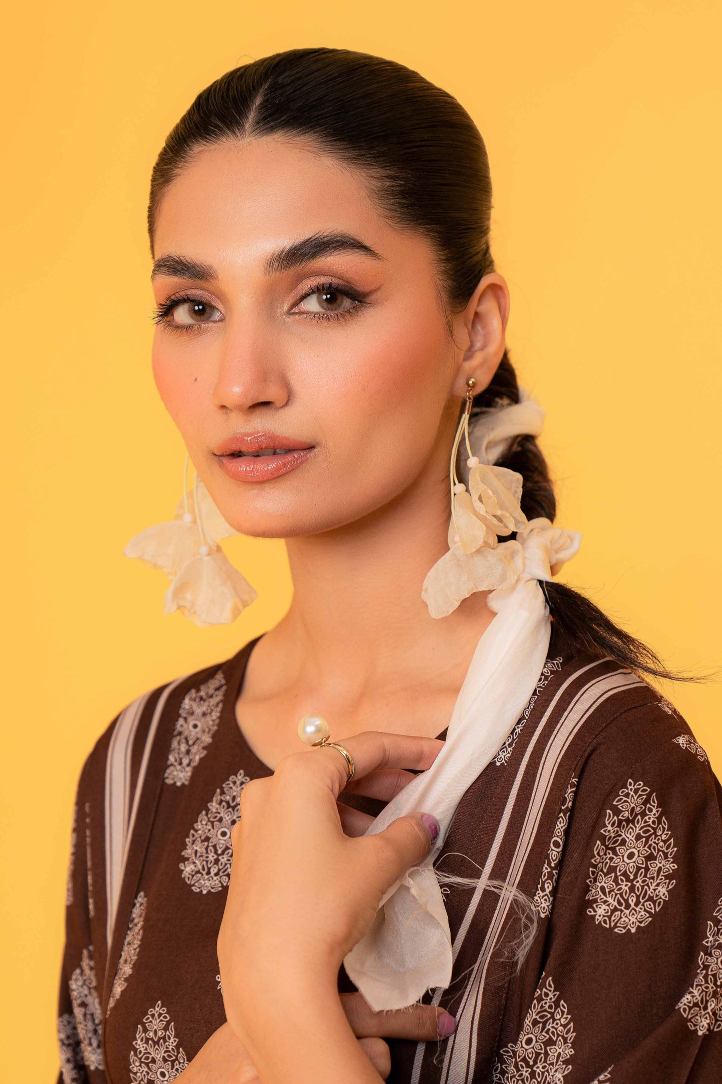 Nishat Linen - 3 Piece - Printed Loose Fabric - 42304020