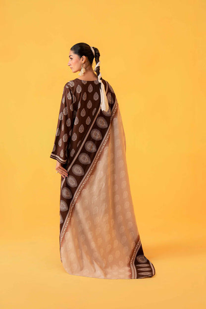 Nishat Linen - 3 Piece - Printed Loose Fabric - 42304020