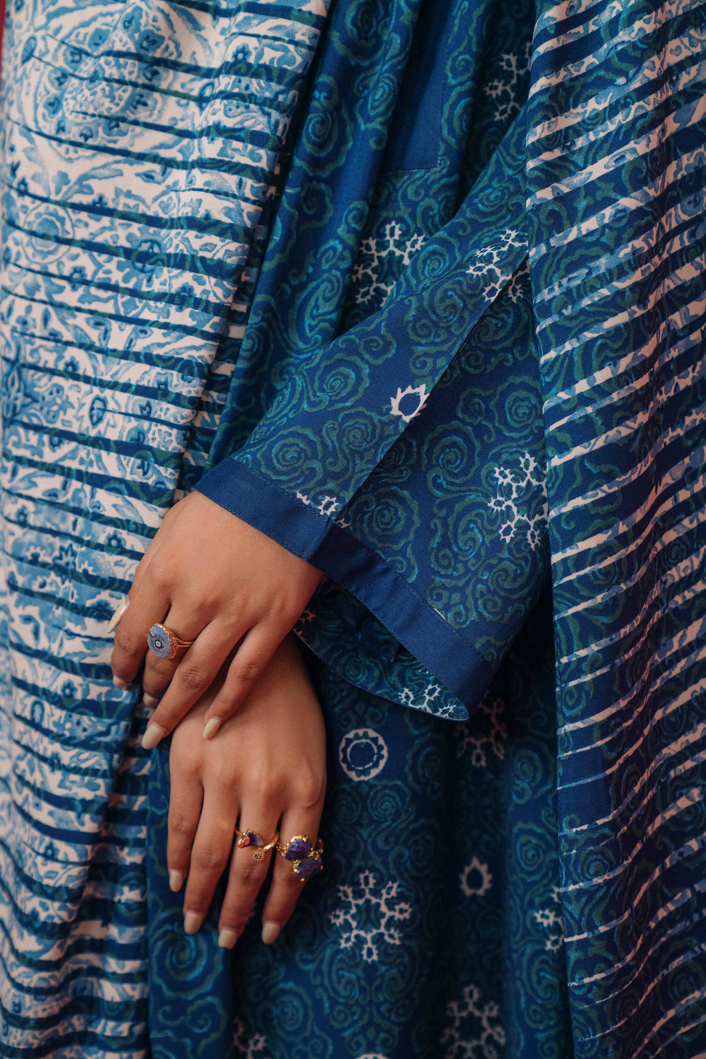 Nishat Linen - 3 Piece - Printed Loose Fabric - 42304022