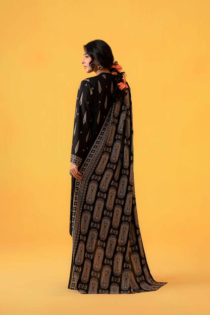 Nishat Linen - 3 Piece - Printed Loose Fabric - 42304025