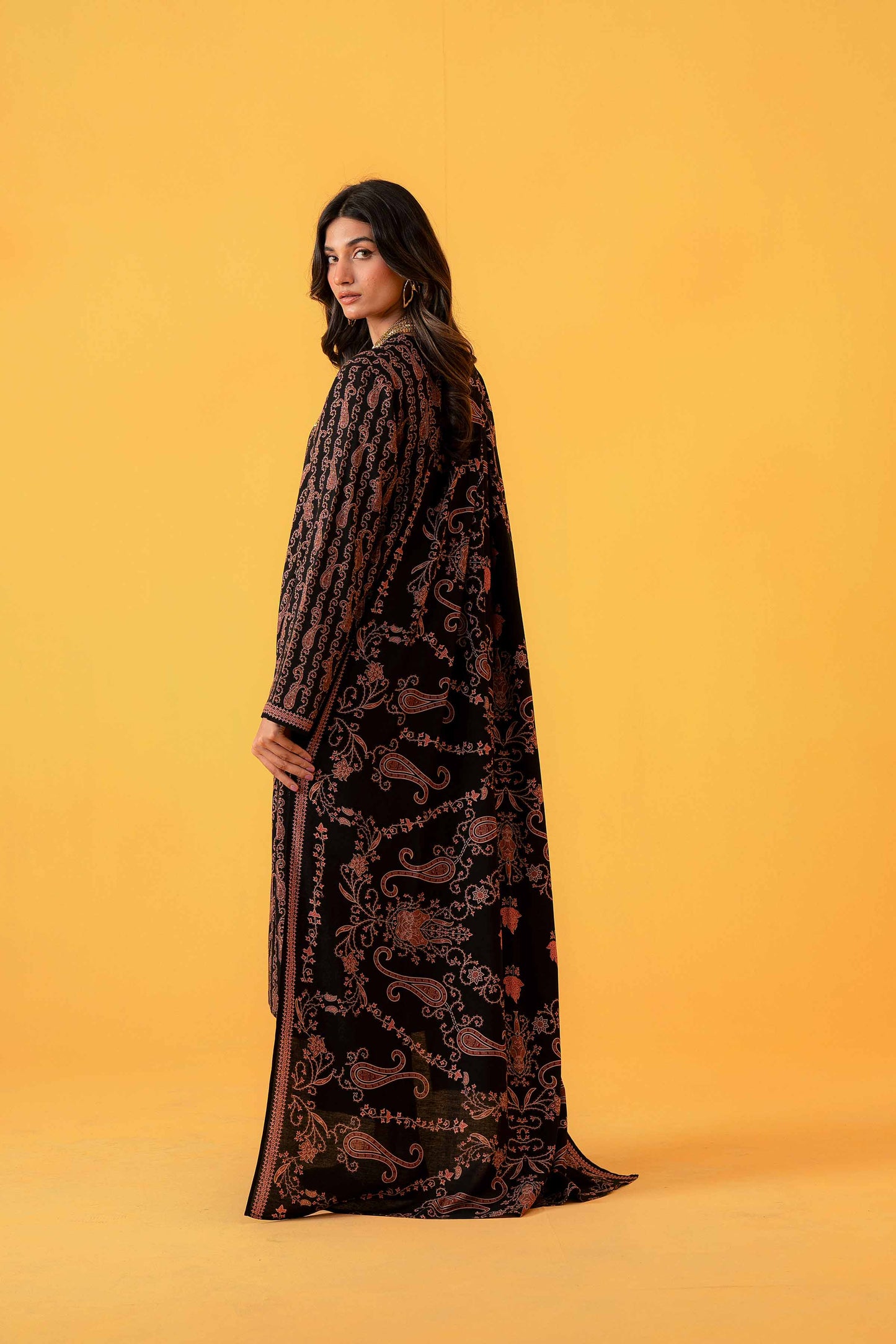 Nishat Linen - 3 Piece - Printed Loose Fabric - 42304026