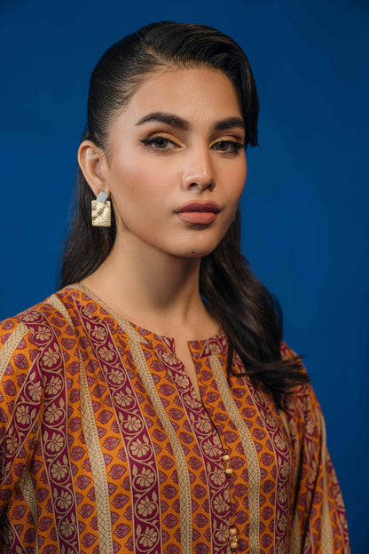 Nishat Linen - 3 Piece - Printed Loose Fabric - 42304031