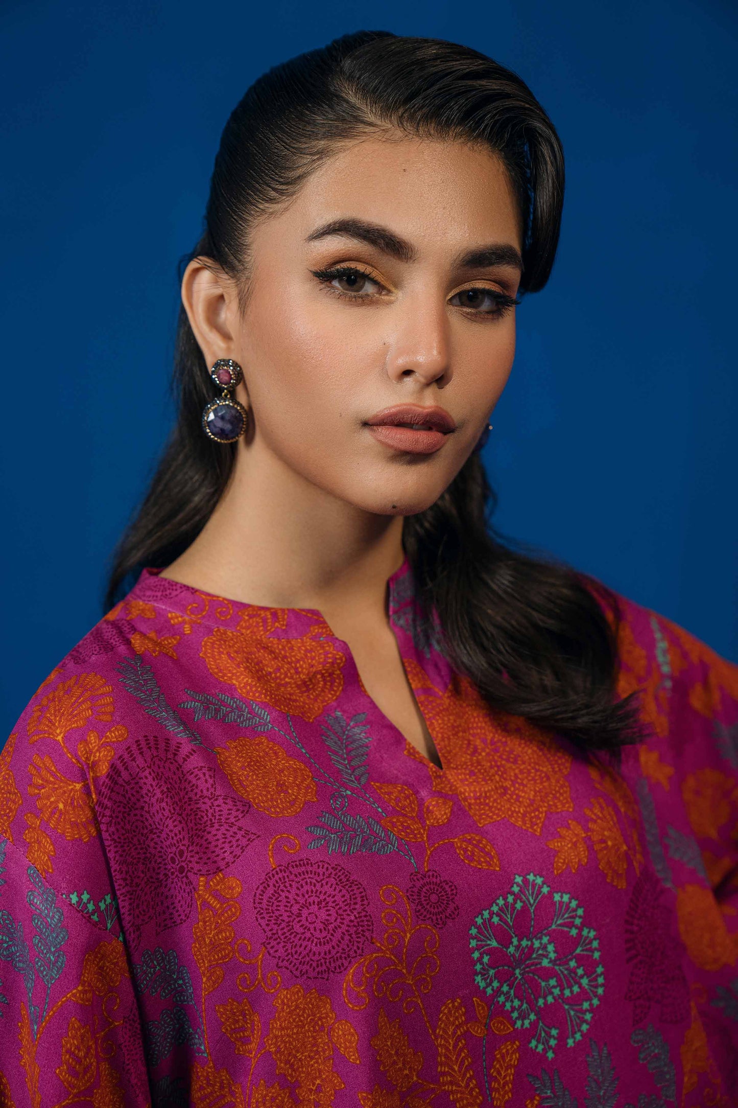 Nishat Linen - 3 Piece - Printed Loose Fabric - 42304034