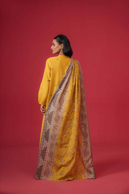 Nishat Linen - 3 Piece - Printed Loose Fabric - 42304036