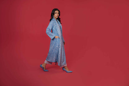 Nishat Linen - 3 Piece - Printed Loose Fabric - 42304042