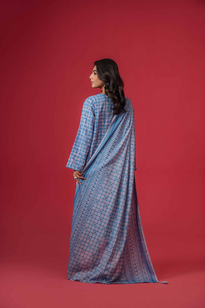 Nishat Linen - 3 Piece - Printed Loose Fabric - 42304042