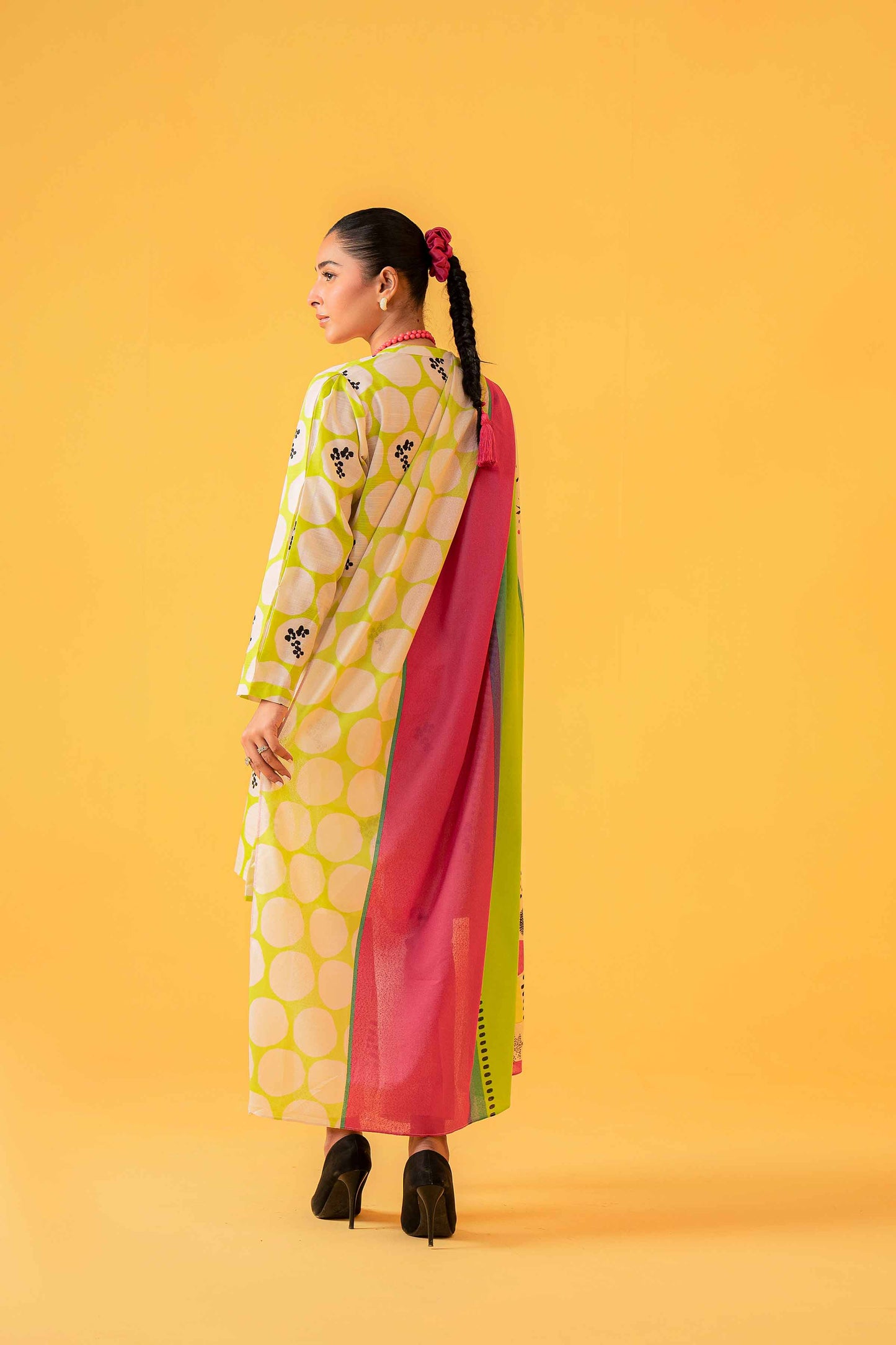 Nishat Linen - 3 Piece - Printed Loose Fabric - 42304052