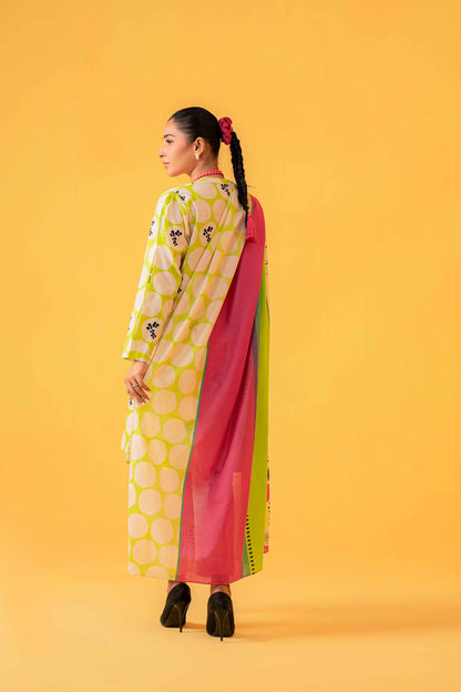 Nishat Linen - 3 Piece - Printed Loose Fabric - 42304052