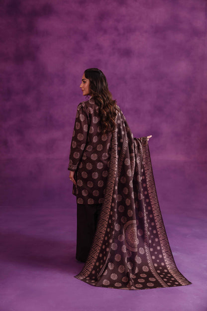Nishat Linen - 3 Piece - Printed Loose Fabric - 42304059