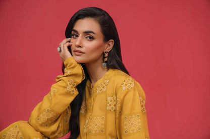 Nishat Linen - 3 Piece - Printed Loose Fabric - 42304061