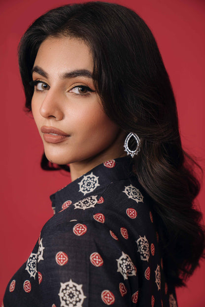 Nishat Linen - 3 Piece - Printed Loose Fabric - 42304065