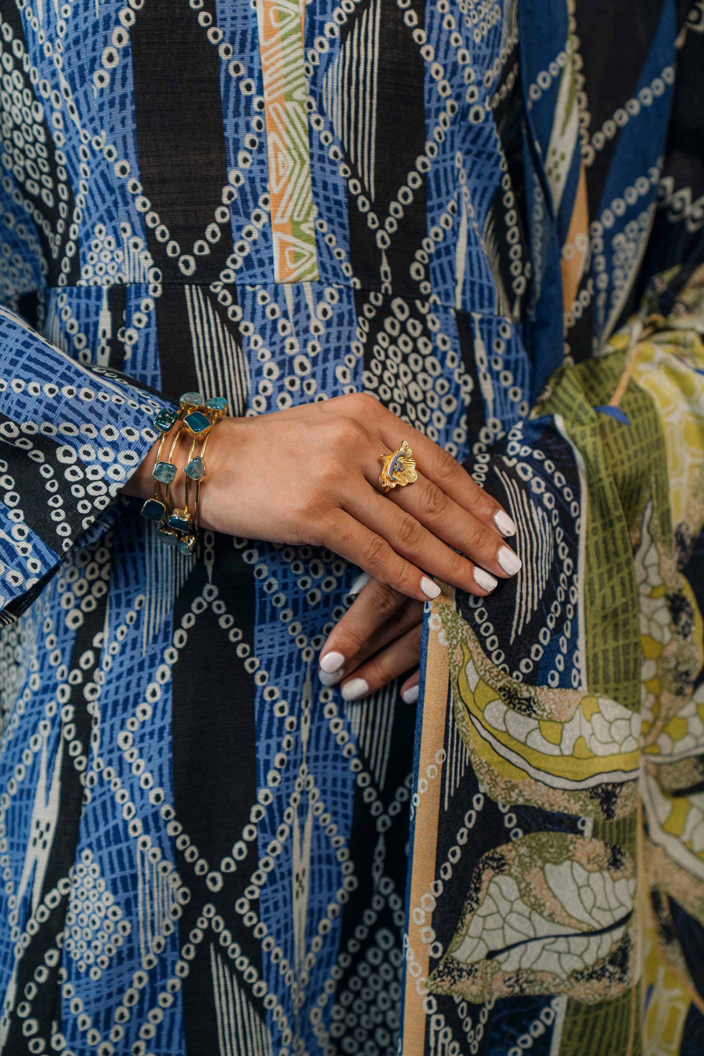 Nishat Linen - 3 Piece - Printed Loose Fabric - 42304067