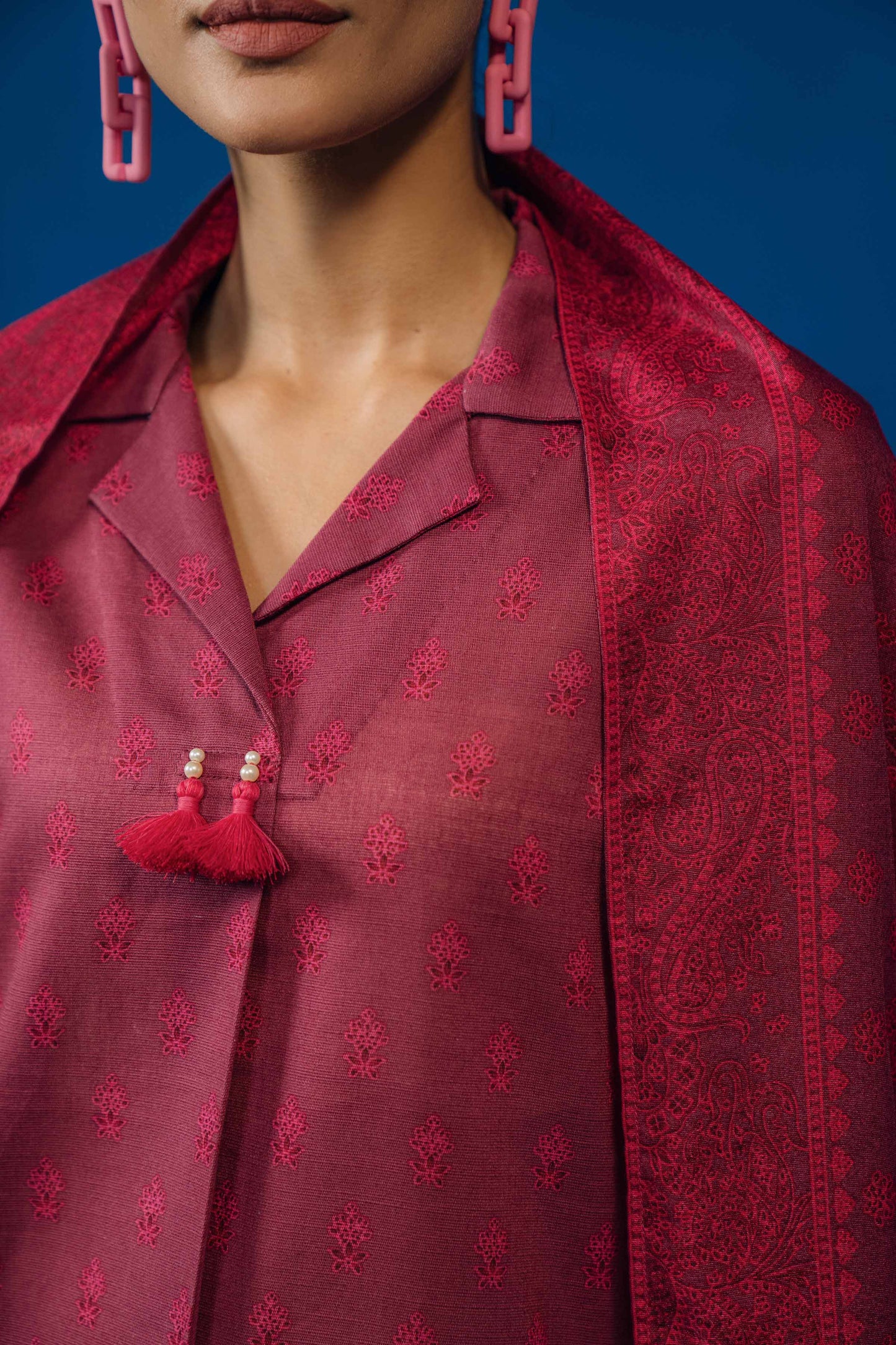 Nishat Linen - 3 Piece - Printed Loose Fabric - 42304068