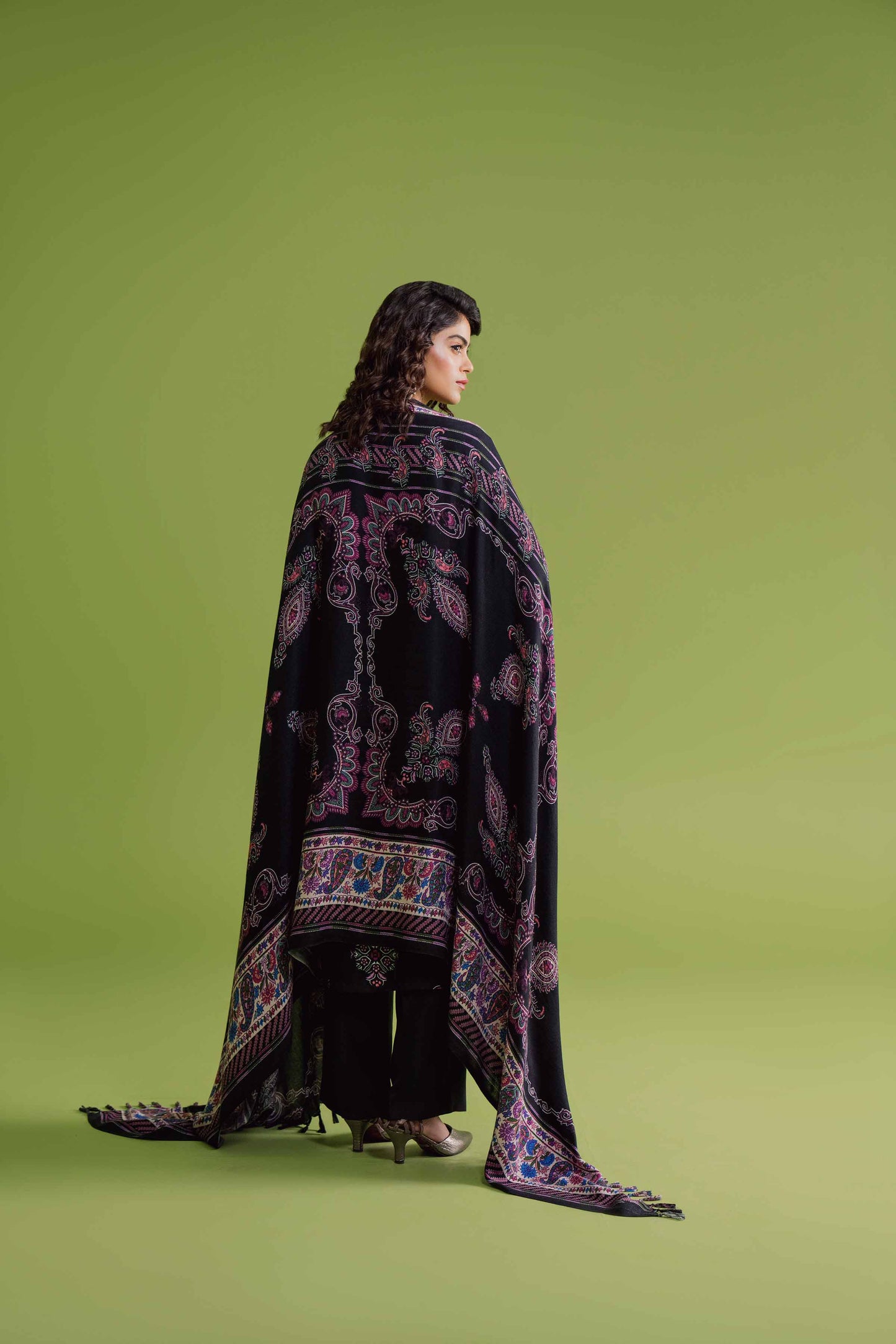 Nishat Linen - 3 Piece - Printed Loose Fabric - 42304073