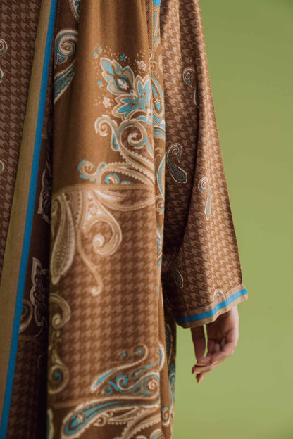 Nishat Linen - 3 Piece - Printed Loose Fabric - 42304074