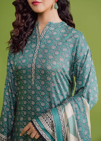 Nishat Linen - 3 Piece - Printed Loose Fabric - 42304084