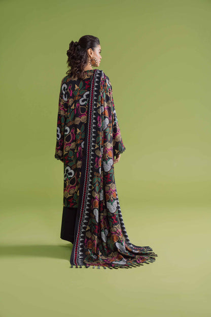 Nishat Linen - 3 Piece - Printed Loose Fabric - 42304088