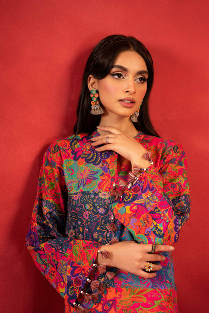 Nishat Linen - 1 Piece - Digital Printed Loose Fabric - 42304089