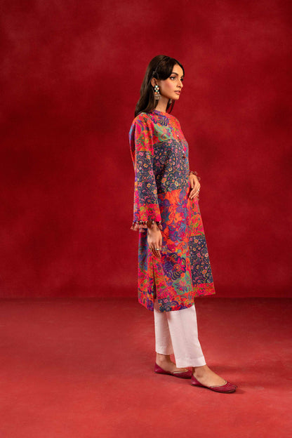 Nishat Linen - 1 Piece - Digital Printed Loose Fabric - 42304089