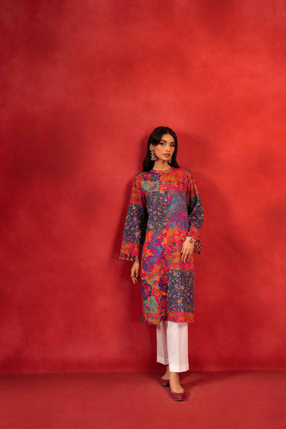 Nishat Linen - 1 Piece - Digital Printed Loose Fabric - 42304089