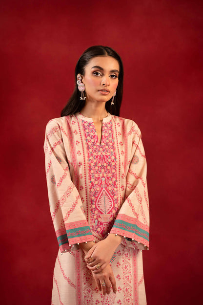 Nishat Linen - 1 Piece - Digital Printed Loose Fabric - 42304091