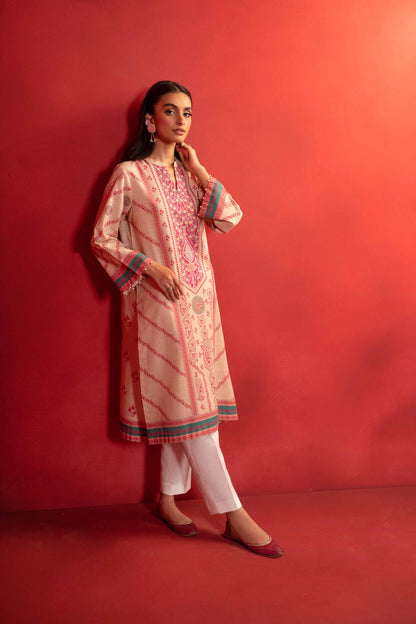 Nishat Linen - 1 Piece - Digital Printed Loose Fabric - 42304091