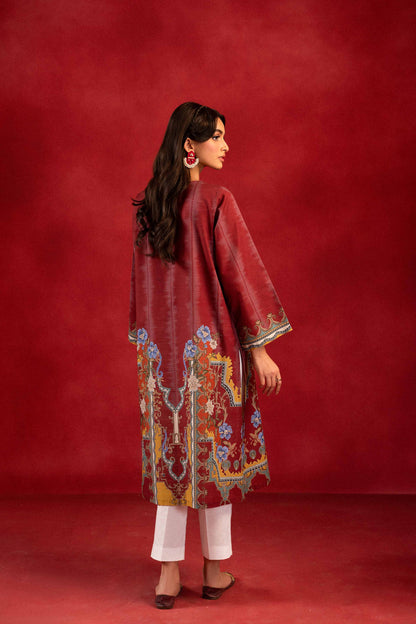 Nishat Linen - 1 Piece - Digital Printed Loose Fabric - 42304092