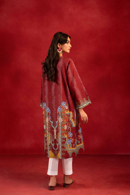 Nishat Linen - 1 Piece - Digital Printed Loose Fabric - 42304092