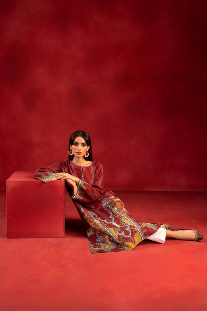 Nishat Linen - 1 Piece - Digital Printed Loose Fabric - 42304092