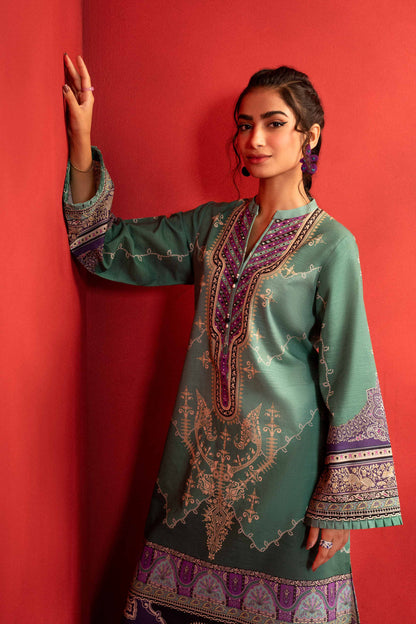 Nishat Linen - 1 Piece - Digital Printed Loose Fabric - 42304093