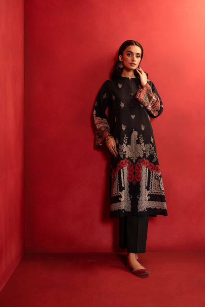 Nishat Linen - 1 Piece - Digital Printed Loose Fabric - 42304094