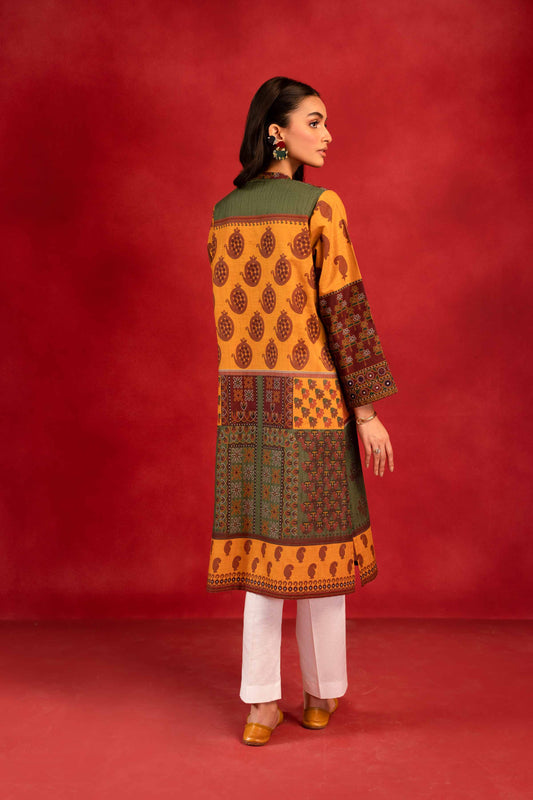 Nishat Linen - 1 Piece - Digital Printed Loose Fabric - 42304096