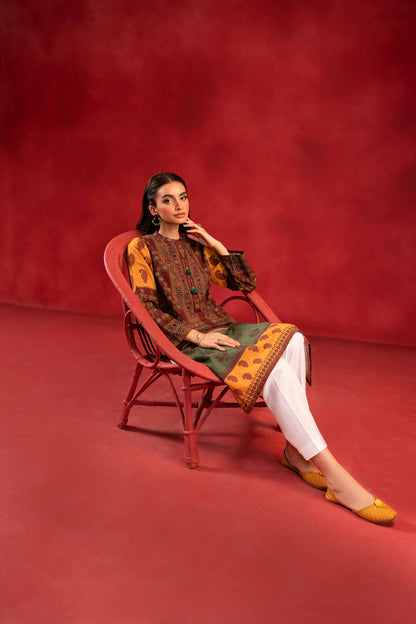 Nishat Linen - 1 Piece - Digital Printed Loose Fabric - 42304096
