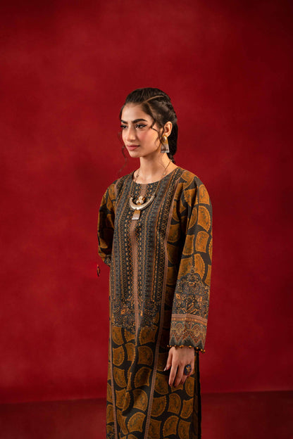 Nishat Linen - 1 Piece - Digital Printed Loose Fabric - 42304097