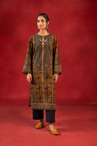 Nishat Linen - 1 Piece - Digital Printed Loose Fabric - 42304097