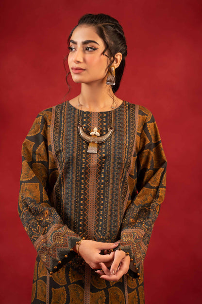 Nishat Linen - 1 Piece - Digital Printed Loose Fabric - 42304097