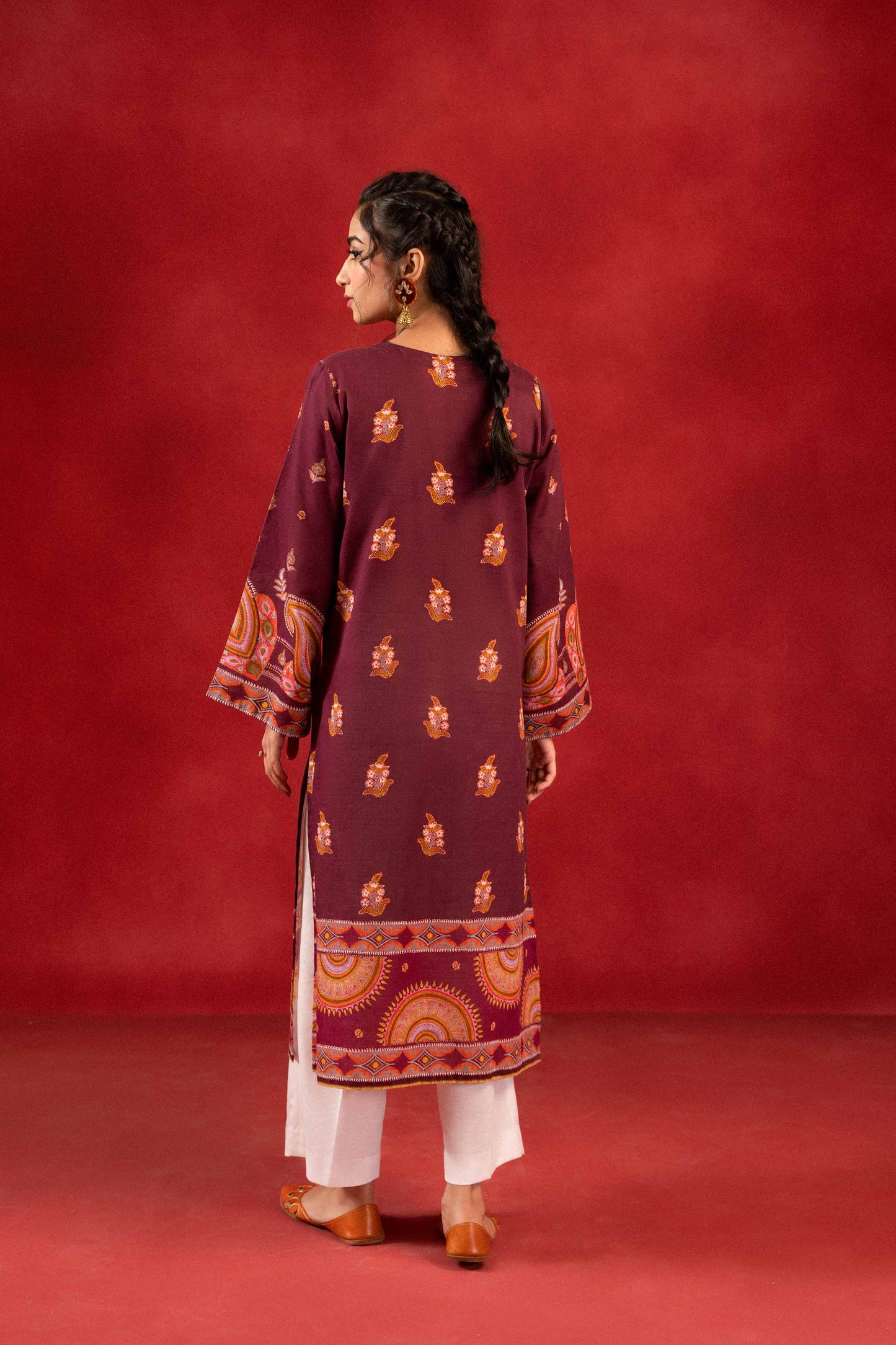 Nishat Linen - 1 Piece - Digital Printed Loose Fabric - 42304100