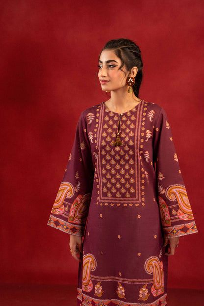 Nishat Linen - 1 Piece - Digital Printed Loose Fabric - 42304100