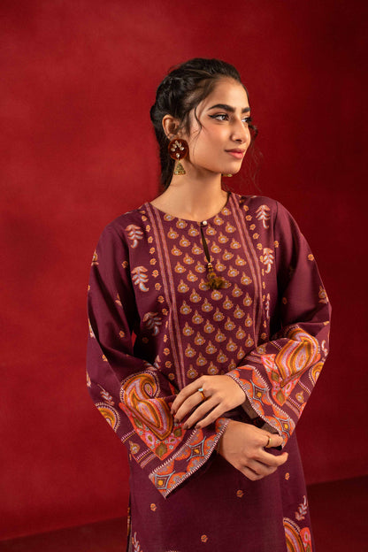Nishat Linen - 1 Piece - Digital Printed Loose Fabric - 42304100