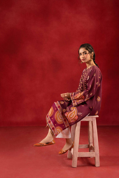 Nishat Linen - 1 Piece - Digital Printed Loose Fabric - 42304100