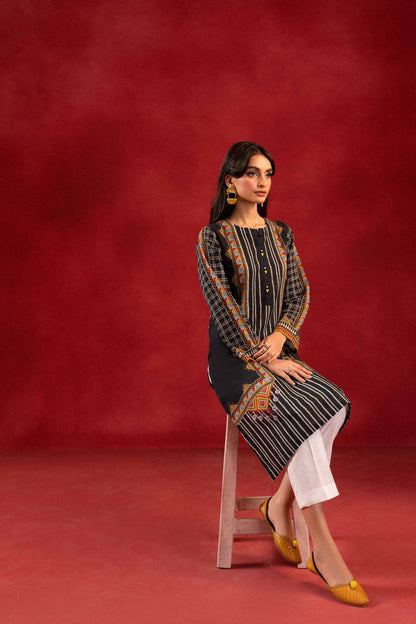 Nishat Linen - 1 Piece - Digital Printed Loose Fabric - 42304101