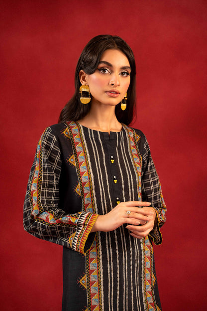 Nishat Linen - 1 Piece - Digital Printed Loose Fabric - 42304101