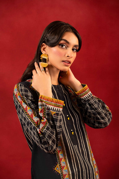 Nishat Linen - 1 Piece - Digital Printed Loose Fabric - 42304101