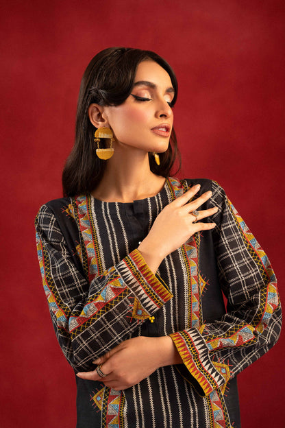 Nishat Linen - 1 Piece - Digital Printed Loose Fabric - 42304101