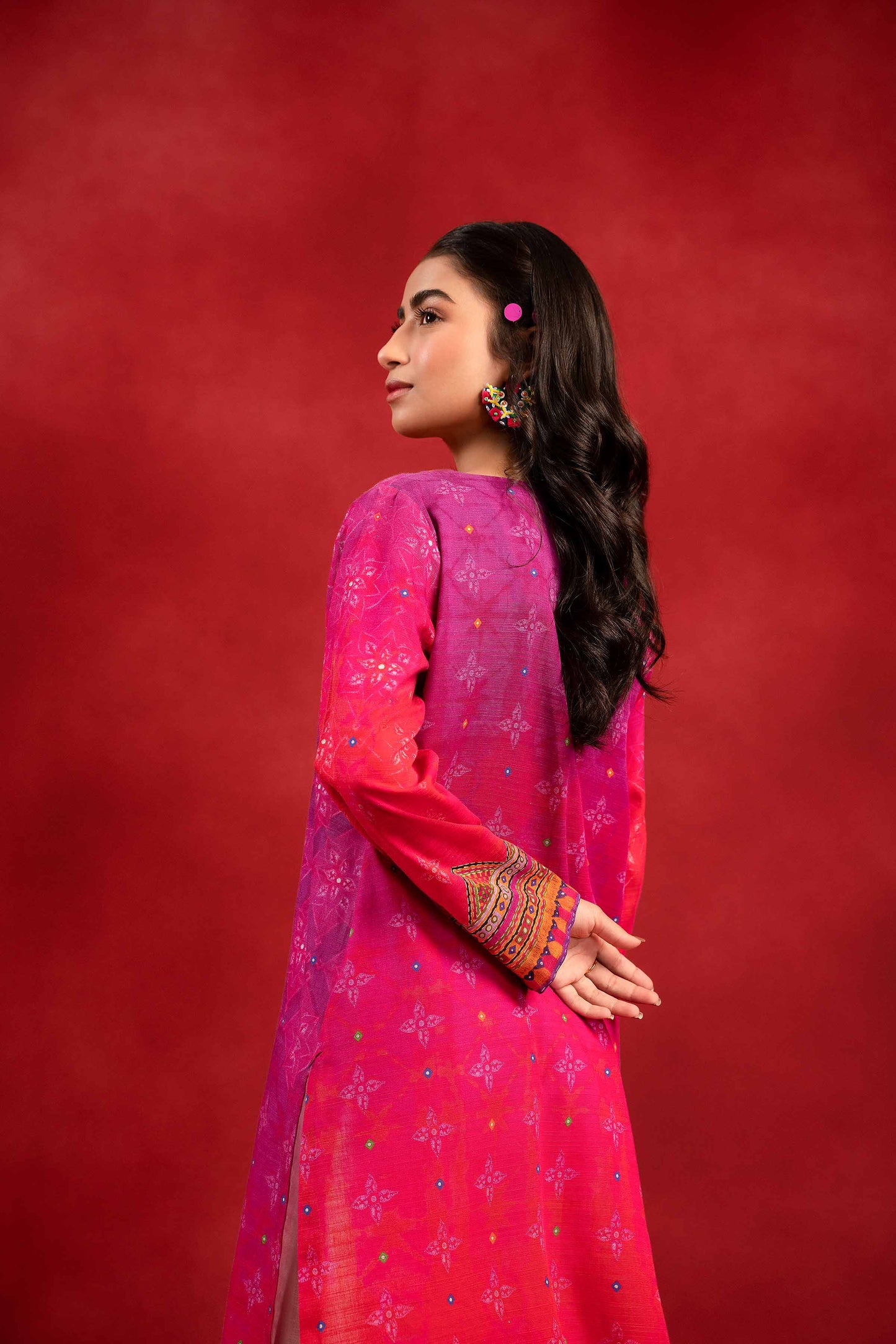 Nishat Linen - 1 Piece - Digital Printed Loose Fabric - 42304102