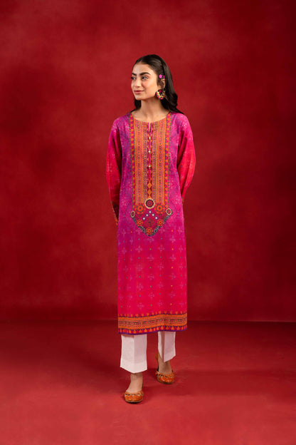 Nishat Linen - 1 Piece - Digital Printed Loose Fabric - 42304102